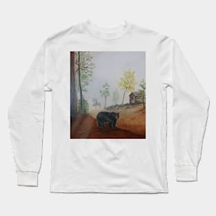 Native Spirits Bear Medicine Long Sleeve T-Shirt